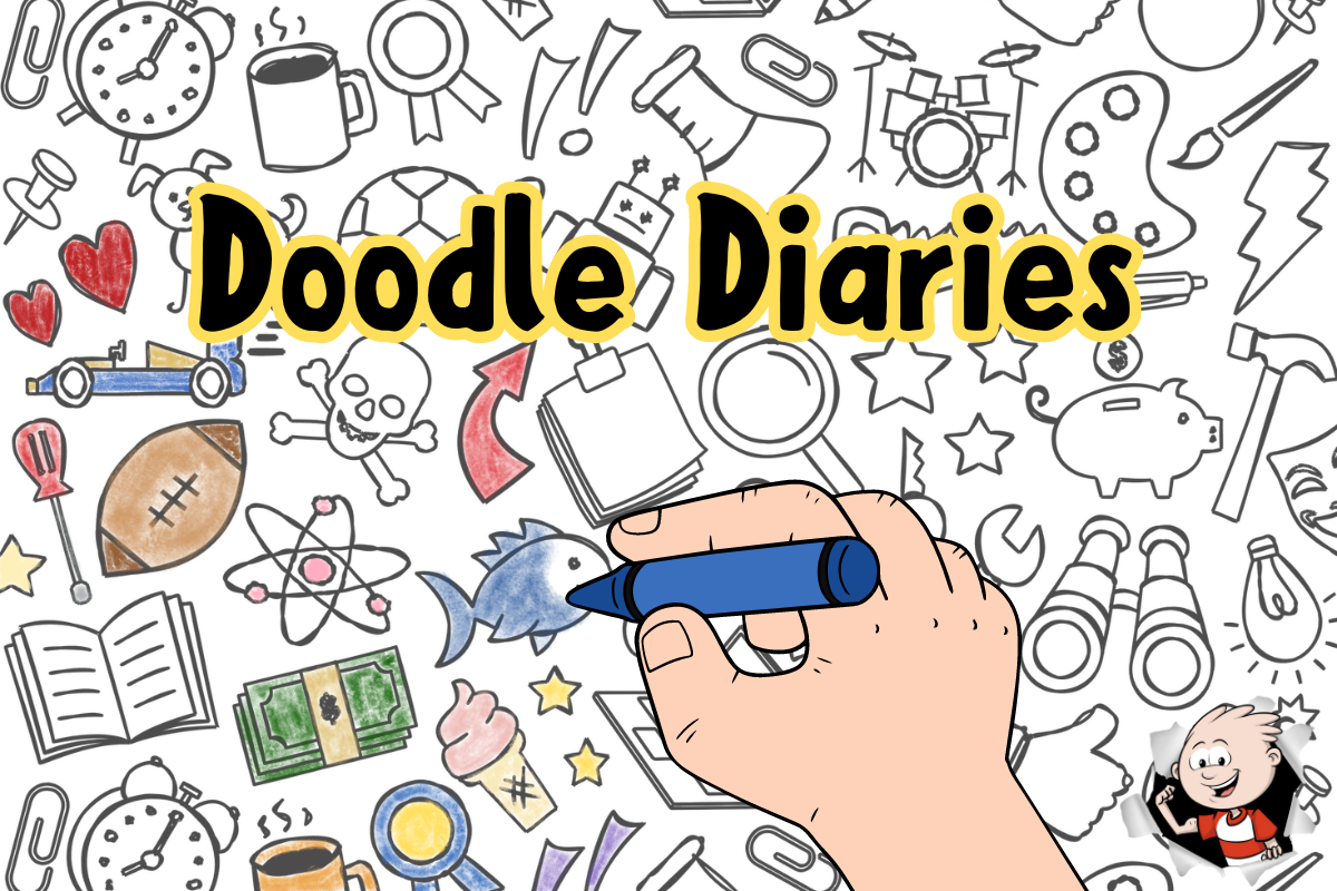 Doodle Diaries - Inspire Boys to Write and Illustrate